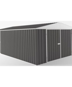 Garage en acier Zincalume Colorbond EASYSHED anthracite 18m²