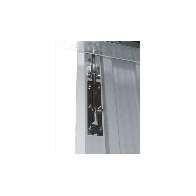 Garage métal anthracite X-METAL double portes 19,61m² + kit d’ancrage – Image 9