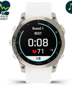 GARMIN EPIX Gen 2 Sapphire Titane - Blanc