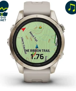 GARMIN EPIX Pro Gen 2 Sapphire Titane - 42 mm