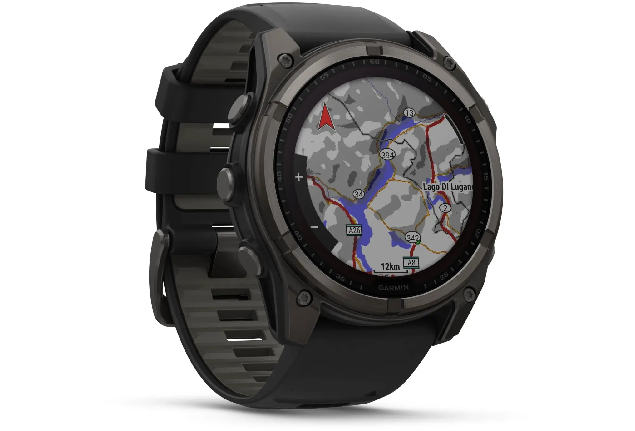 Montre connectée Garmin Fenix 8 Solar Sapphire Titane 51mm – Image 2