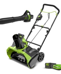 Souffleuse à neige et à feuilles 1309902 Greenworks sans fil, 60 V