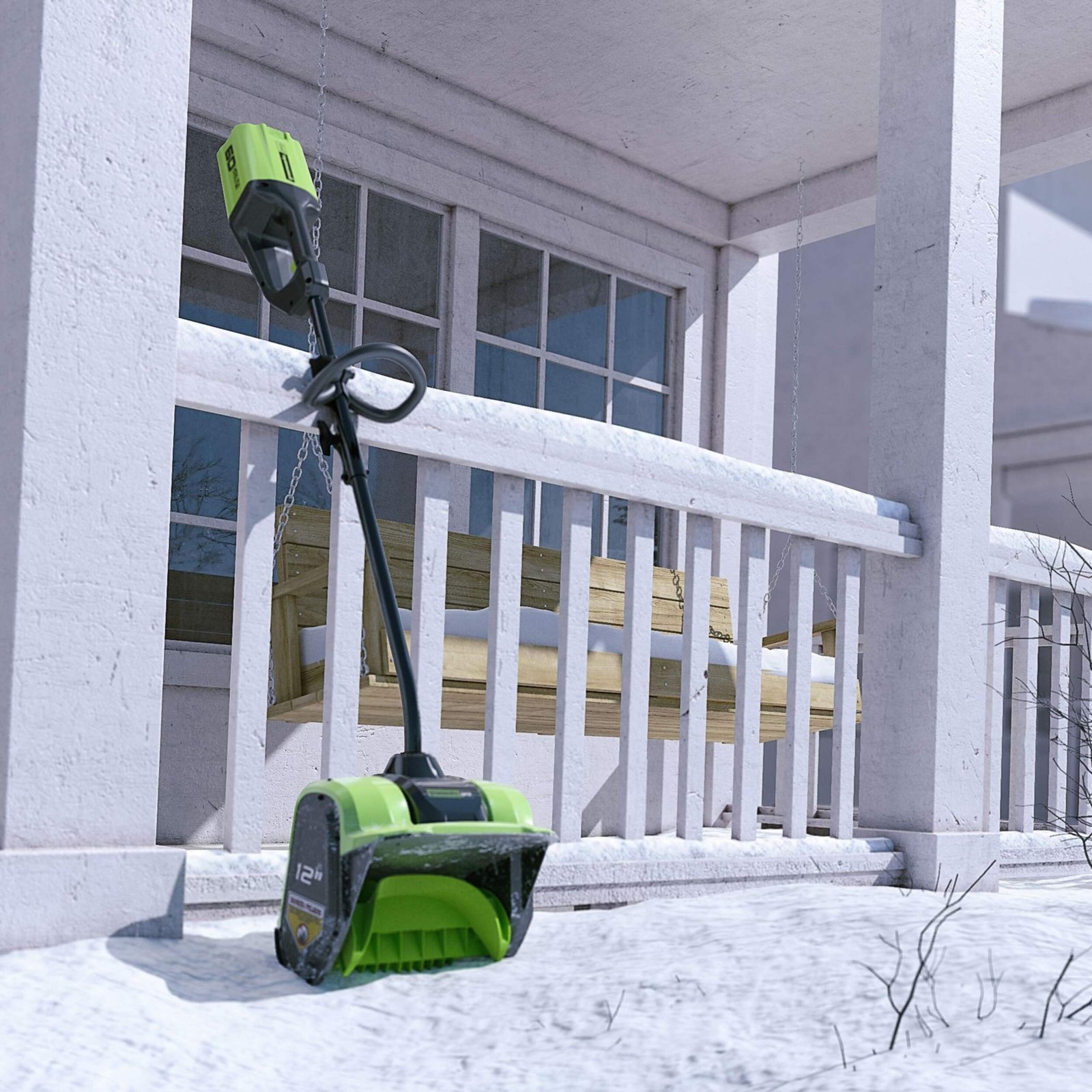 Pelle à neige Greenworks, 60 V – Image 6