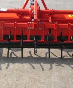 Herse rotative RM250 – largeur de travail 250 cm – 22 lames Série lourde – Rouleau à piques