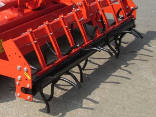 Herse rotative RM250 – largeur de travail 250 cm – 22 lames Série lourde – Rouleau à piques – Image 4