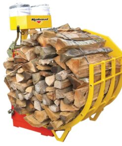 Fagoteuse de bûches FAGOMATIC BU à basculement manuel, avec support pour bobines, RABAUD