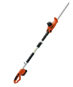 VEVOR Taille-Haie à Batterie 20V Taille-Haie Sans Fil Lame en Acier à Double Tranchant 45,7 cm Perche Télescopique 188-239 cm Coupe Haie Branches