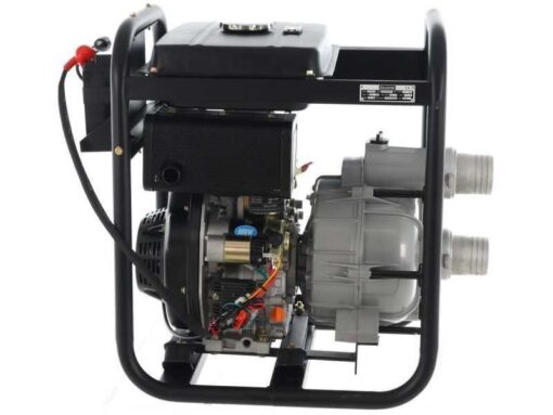 Motopompe diesel Blackstone BD-T 8000ES pour eaux sales avec raccords 80 mm – Euro 5 – Image 2