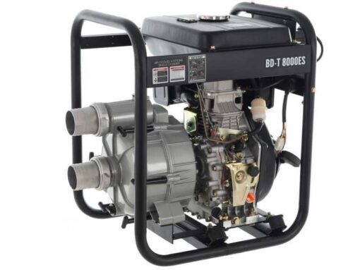 Motopompe diesel Blackstone BD-T 8000ES pour eaux sales avec raccords 80 mm – Euro 5 – Image 16