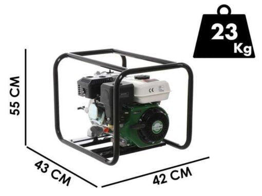 Motopompe thermique Greenbay GB-TWP 50 – Pour eaux chargées – avec raccords de 50 mm – Image 12