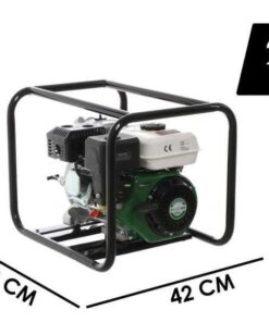 Motopompe thermique Greenbay GB-TWP 50 – Pour eaux chargées – avec raccords de 50 mm