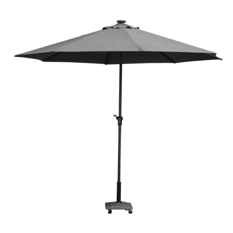 PARASOL GRIS ARDOISE AVEC ÉCLAIRAGE LED – Image 2