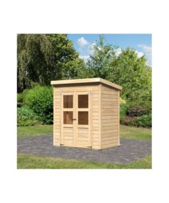 Petit abri de jardin en bois 2,22m² Merseburg 2 - Karibu