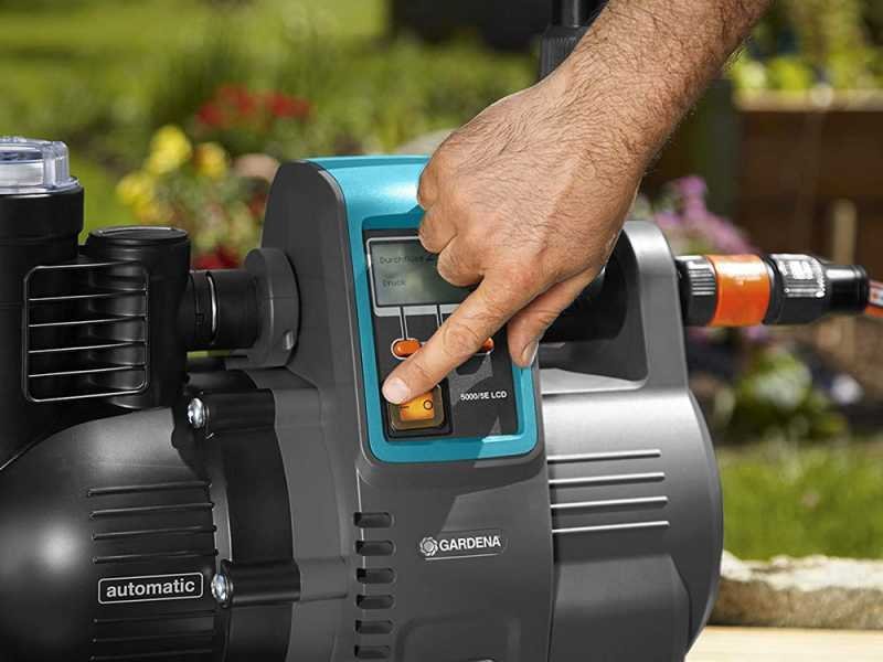 Pompe Gardena automatique 5000/5E LCD Avec fonction économie d’énergie – Image 7