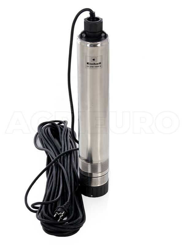Pompe immergée de forage Einhell GC-DW 1000 – pompe électrique Inox eau claire – 1000W – Image 10