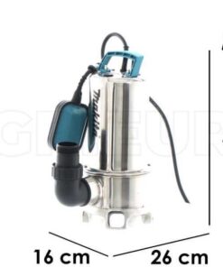 Pompe à immersion électrique pour eaux chargées Makita PF1110 – de 1100 watt