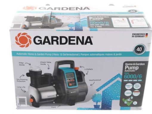 Pompe électrique Gardena automatique 6000/6E LCD Inox – 1300W – Image 2