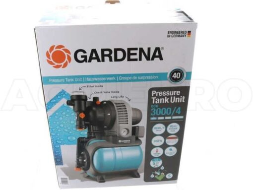 Pompe Surpresseur Gardena 3000/4 Eco – 2800 l/h – 650W – Inox – Image 3