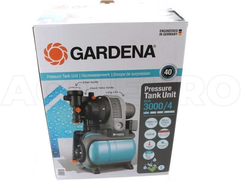 Pompe Surpresseur Gardena 3000/4 Eco – 2800 l/h – 650W – Inox – Image 3