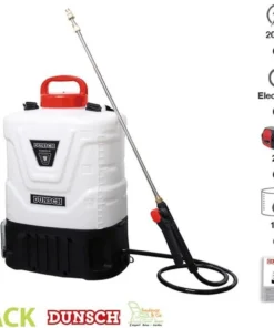 Pulvérisateur électrique 200W 16 litres à dos batterie 2Ah et chargeur