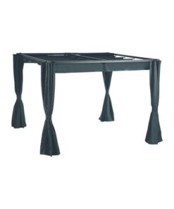 Alternative view of RIDEAUX TISSU GRIS 300 cm x 300 cm