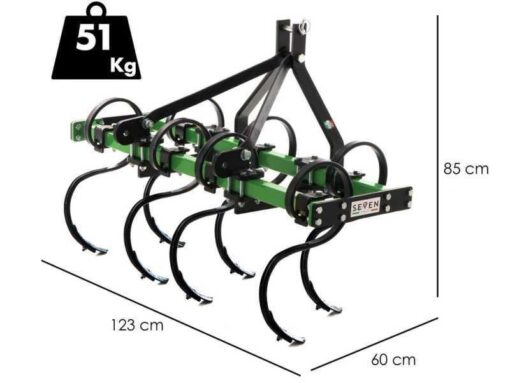Seven Italy Vibropac 120 – Vibroculteur – 7 dents – Largeur de travail 120 cm – Image 6