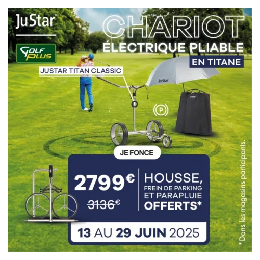 JUSTAR - TITAN CLASSIC_PACK PRIVILÈGE (housse, frein et parapluie offerts) – Image 10