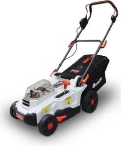 Tondeuse à batterie 37cm 40V - ELEM - TDE40V37-LI2BF - Fonction mulching - Moteur à induction