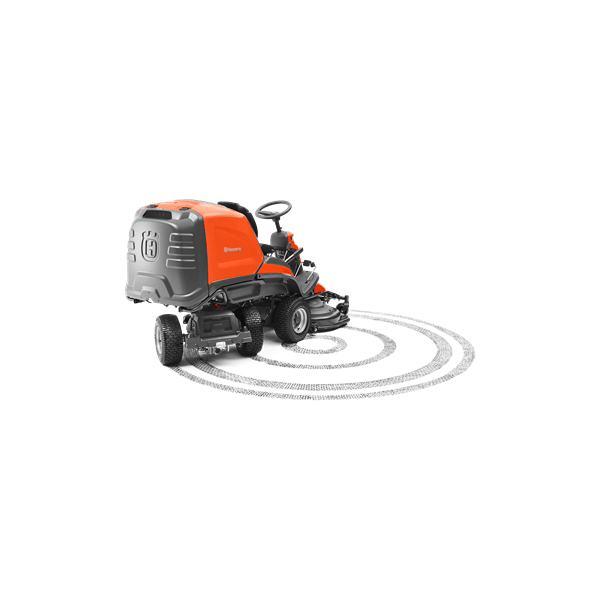 Tondeuse autoportée à coupe frontale HUSQVARNA R318X – Image 3