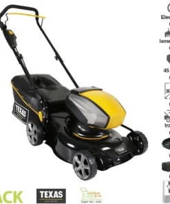 Tondeuse gazon autotractée sur batterie 40v lame 42cm TEXAS Razor