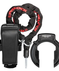 Trelock RS 480 AZ Protect-O-Connect Antivol du Cadre/ZR 355 Chaîne à Insérer /Sac de Selle
