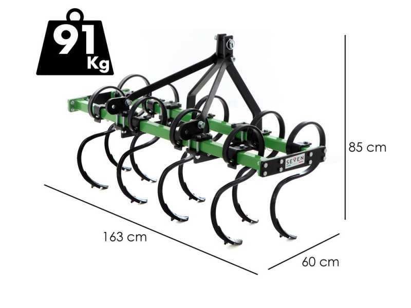 Vibroculteur Seven Italy Vibropac 160 cm – 9 dents – Largeur de travail 160 cm – Image 10