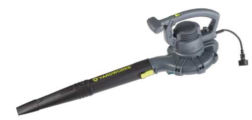 Souffleuse et aspirateur à feuilles électrique Yardworks, 12 A, 400 pi3/min, noir