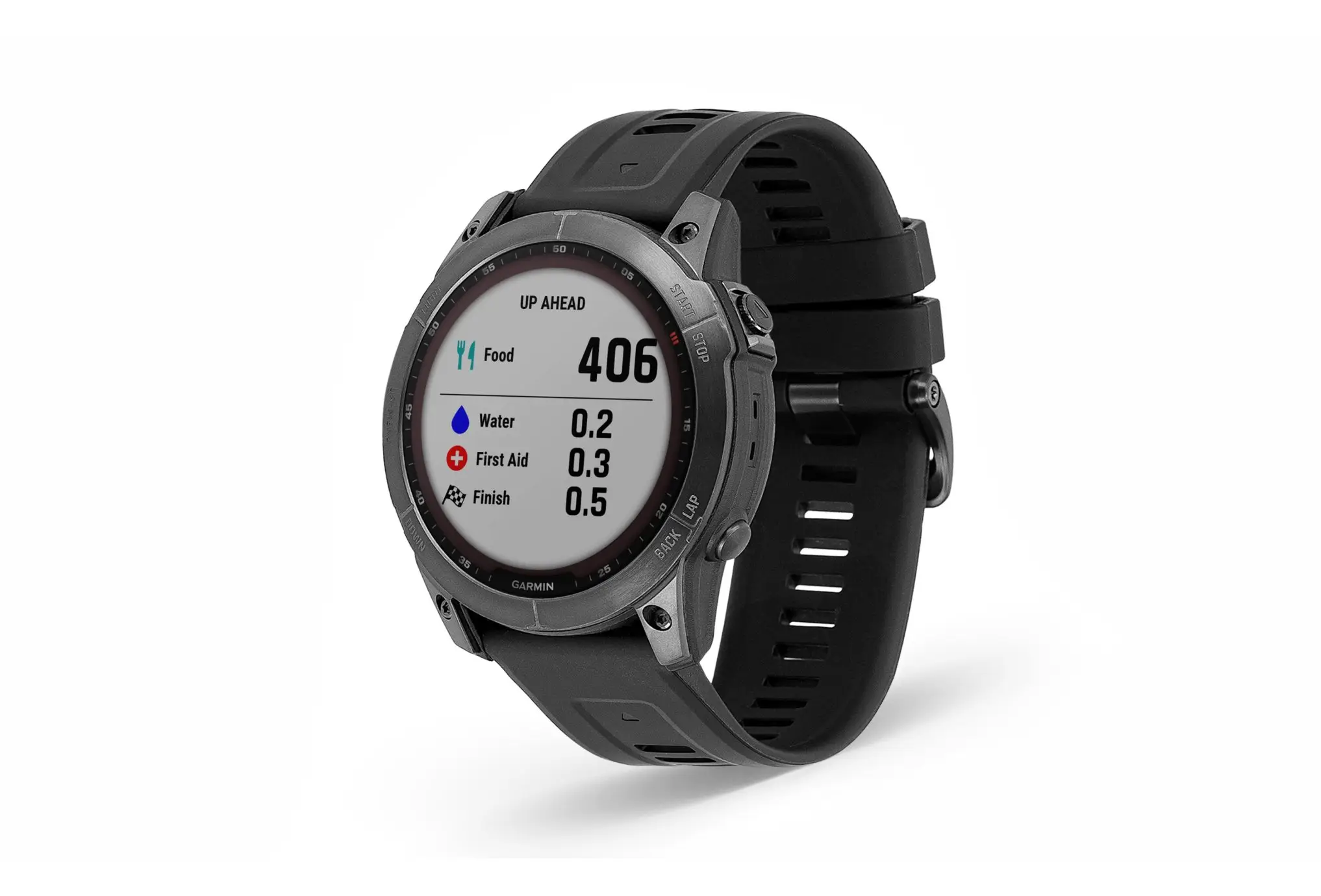 Garmin Fenix 7 Sapphire Solar Titane - Alida Vélo